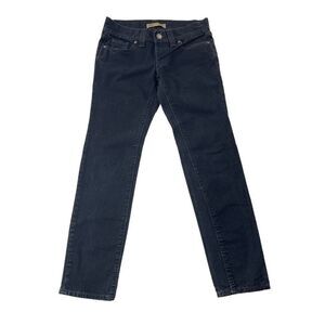OND Old Navy Denim Jeans Womens Size 4 Short Black‎ Ultra Low Waist Skinny